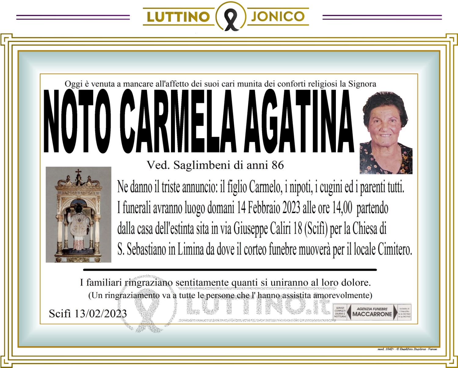 Carmela Agatina Noto